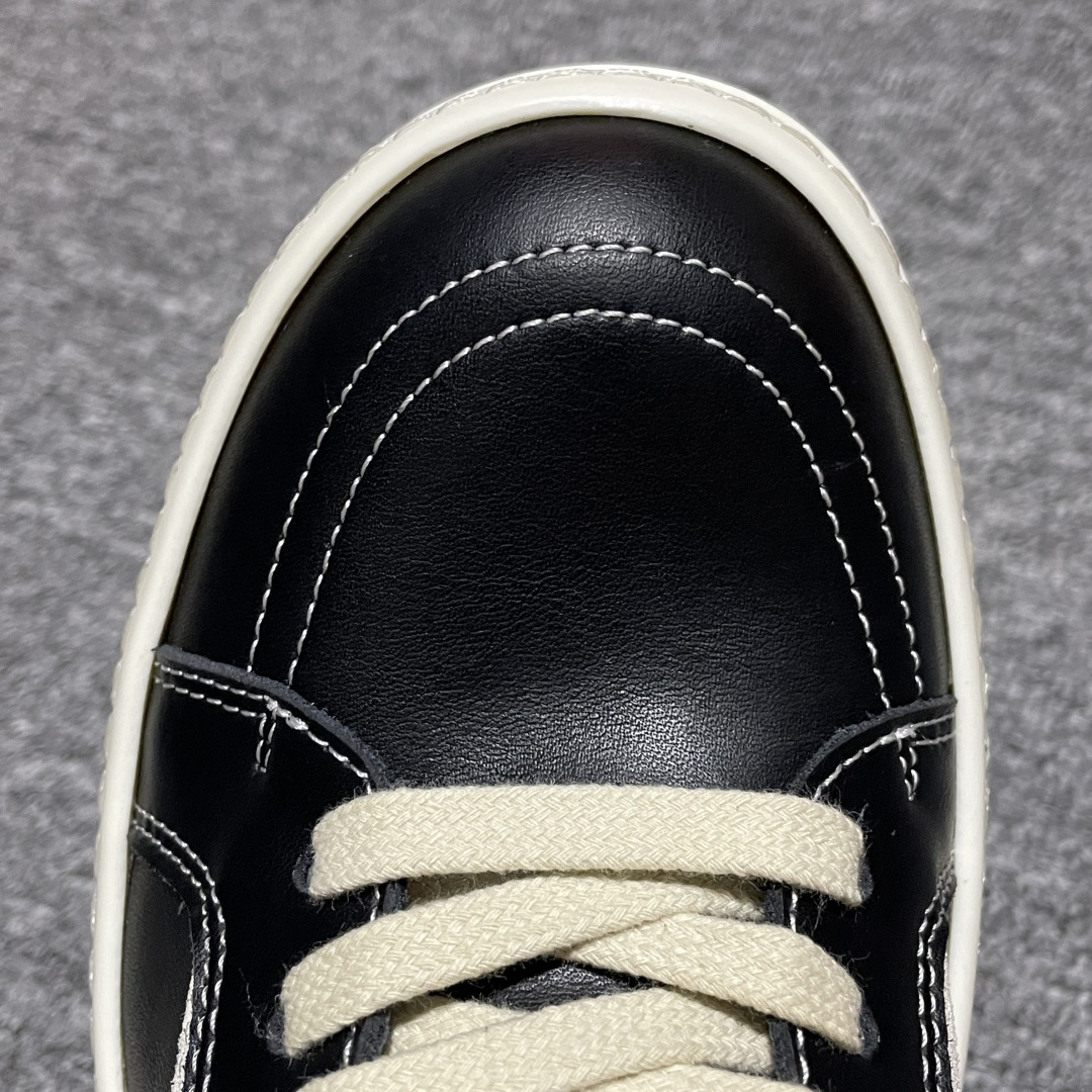 图片[7]-Rickowens 瑞克 欧文斯 高街 高帮休闲板鞋 独家私模大底 定制头层牛皮 针车间距都是极致还原 一比一规格礼盒装 重达3斤以上 外加定制欧文斯保护盒 全套包装及配件 高端零售专供品质 区别市场货 纯手工打造 每一只都是独一无二 有手工质感的味道 尺码：36 37 38 39 40 41 42 43 44 45 46-选品中心