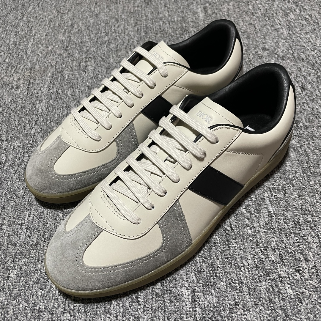 图片[4]-Dior 迪奥 B01 老钱风 低帮休闲板鞋 海淘代购同渠道品质 原版购入开发 私模大底 进口牛皮鞋面（内里胎牛皮）打造 高端零售 外贸充正专供 ZP级全套包装 完美楦型 正确卡色 质感媲美原版 细节与原版一致 请注意区分市面通货材 尺码：38 39 40 41 42 43 44 45 46-选品中心