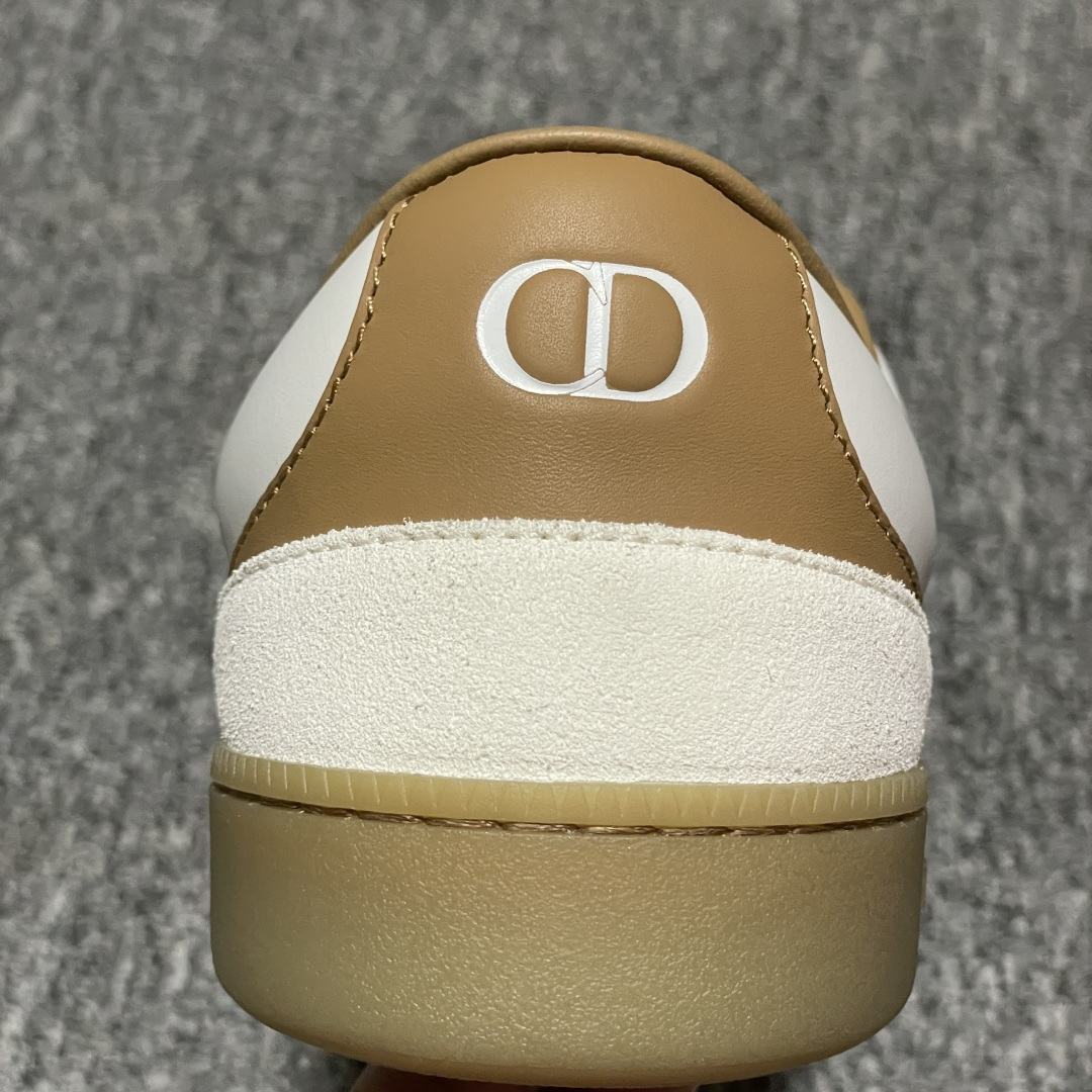 图片[9]-Dior 迪奥 B01 老钱风 低帮休闲板鞋 海淘代购同渠道品质 原版购入开发 私模大底 进口牛皮鞋面（内里胎牛皮）打造 高端零售 外贸充正专供 ZP级全套包装 完美楦型 正确卡色 质感媲美原版 细节与原版一致 请注意区分市面通货材 尺码：38 39 40 41 42 43 44 45 46-选品中心