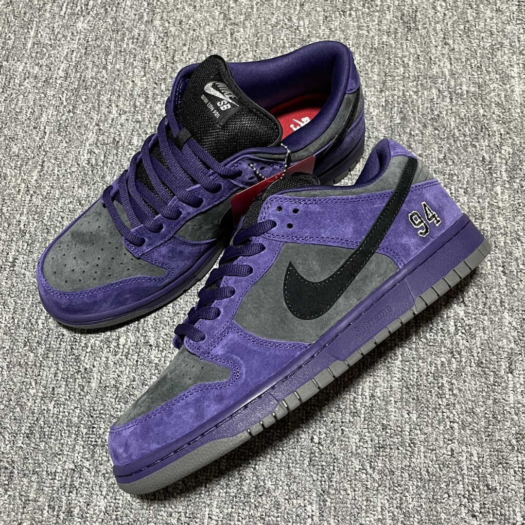 图片[4]-纯原 Supreme x NK Dunk Low SUP 联名款 低帮休闲滑板鞋 HQ8487-500 国内一线头部大厂出品 全新楦头 知名厂牌同源 品质毋庸置疑 实拍所见即所得 尺码：40 40.5 41 42 42.5 43 44 44.5 45 46 47.5-选品中心
