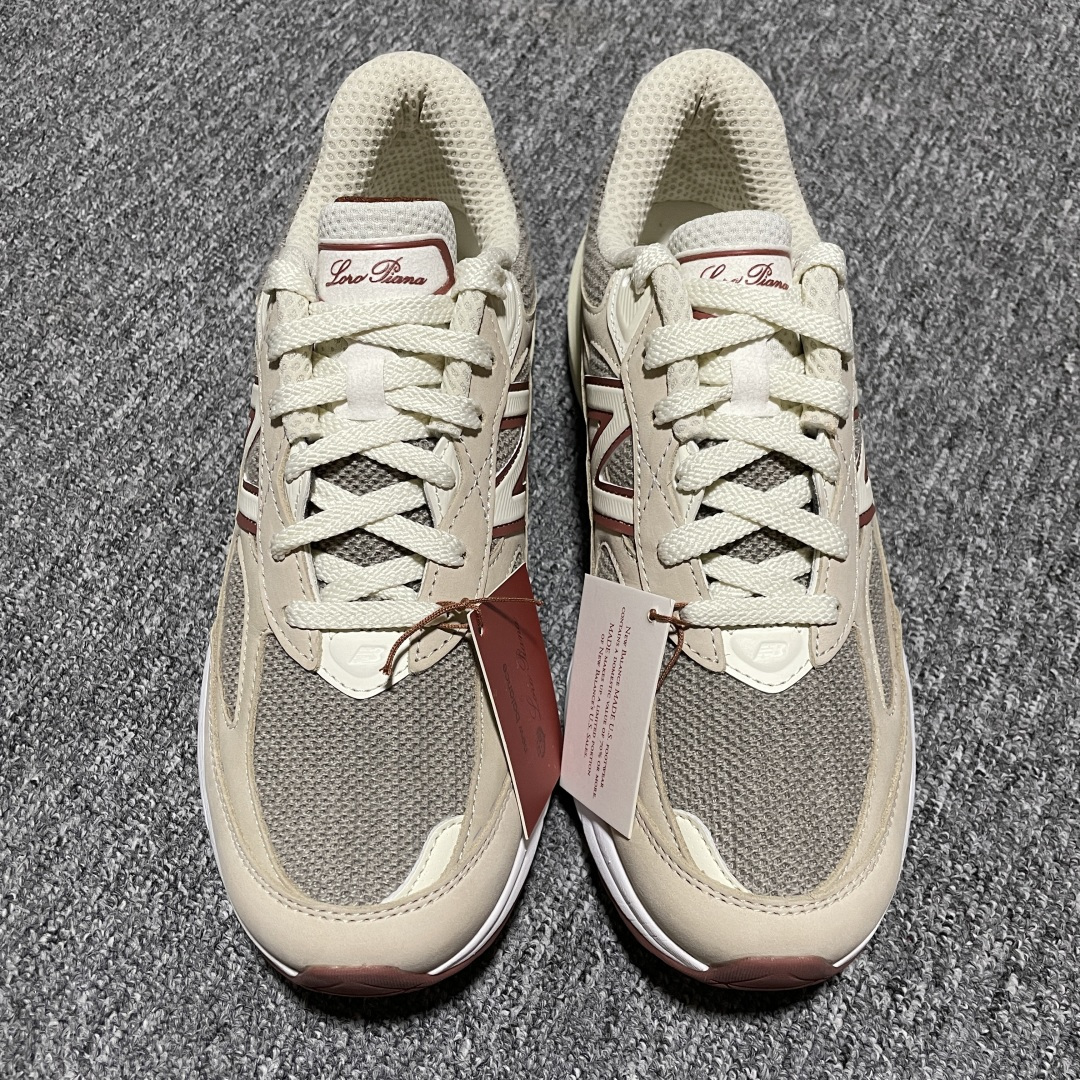 纯原 Loro Piano x New Balance 新百伦 U990LO6 LP联名款新百伦复古休闲跑步鞋 U990LP6 原鞋开发 新开独立私模大底 全网唯一正确组合大底 高端零售专供产物 尺码：36 37 37.5 38 38.5 39.5 40 40.5 41.5 42 42.5 43 44 44.5 45 45.5 46.5 47-选品中心