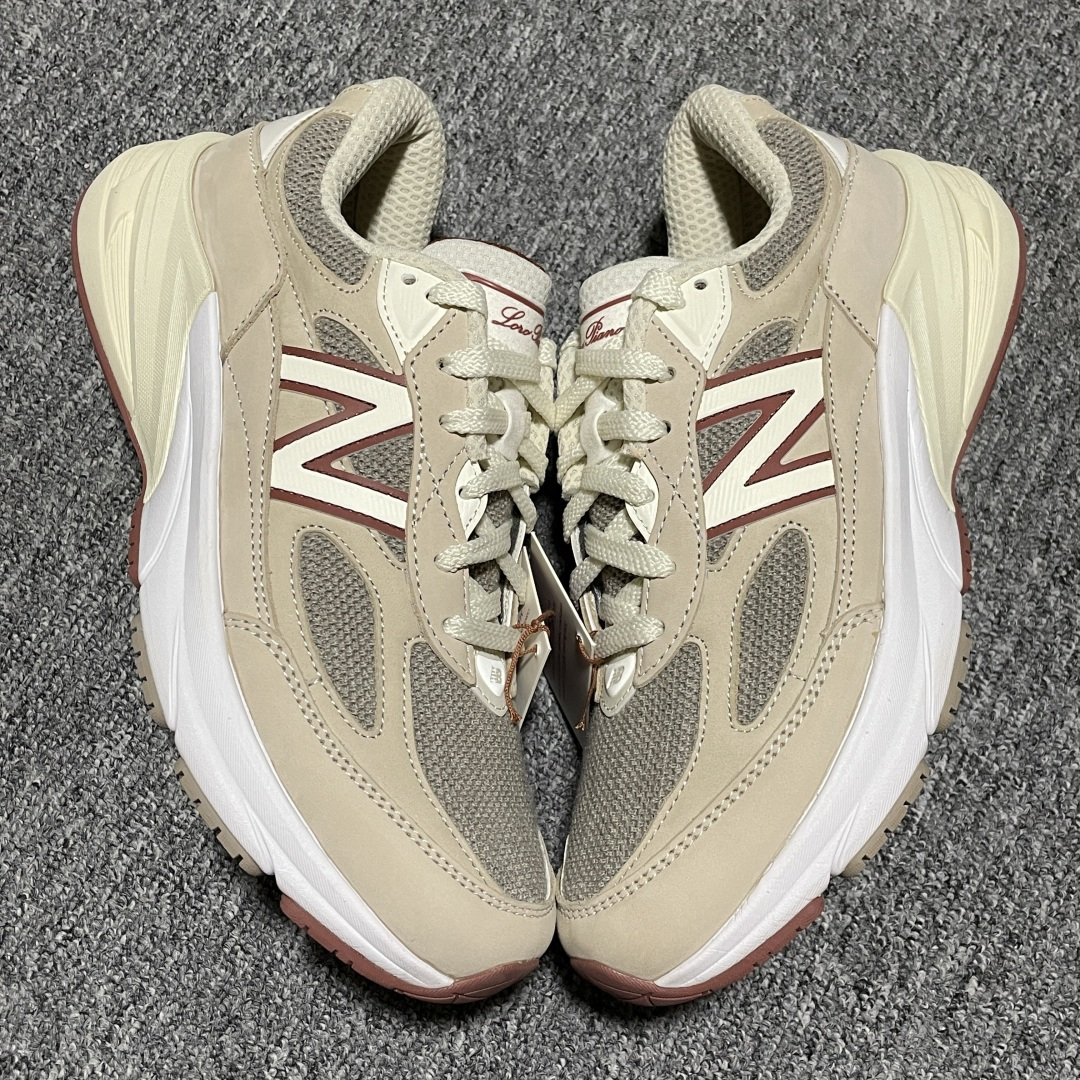 图片[5]-纯原 Loro Piano x New Balance 新百伦 U990LO6 LP联名款新百伦复古休闲跑步鞋 U990LP6 原鞋开发 新开独立私模大底 全网唯一正确组合大底 高端零售专供产物 尺码：36 37 37.5 38 38.5 39.5 40 40.5 41.5 42 42.5 43 44 44.5 45 45.5 46.5 47-选品中心