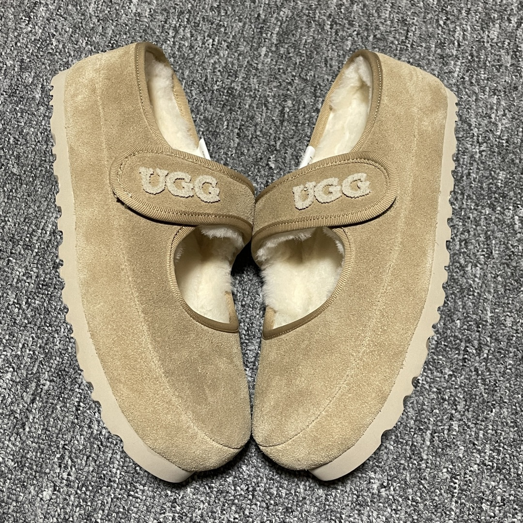 图片[5]-UGG 牙刷绣羊毛玛丽珍2.0版本 爆款回归 奶呼呼又软糯糯的冬日感 选它准没错 088-1 定制牛反绒搭配澳洲美利奴羊毛 内置增高水台隐形增高4厘米 质感超棒 穿脱很随意 尺码： 35 36 37 38 39 40-选品中心