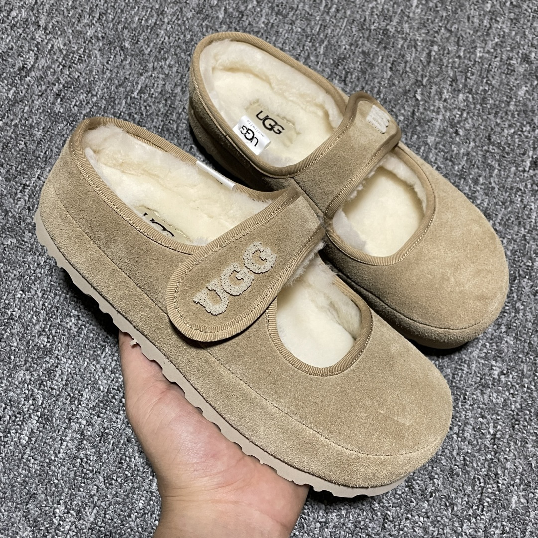 图片[6]-UGG 牙刷绣羊毛玛丽珍2.0版本 爆款回归 奶呼呼又软糯糯的冬日感 选它准没错 088-1 定制牛反绒搭配澳洲美利奴羊毛 内置增高水台隐形增高4厘米 质感超棒 穿脱很随意 尺码： 35 36 37 38 39 40-选品中心