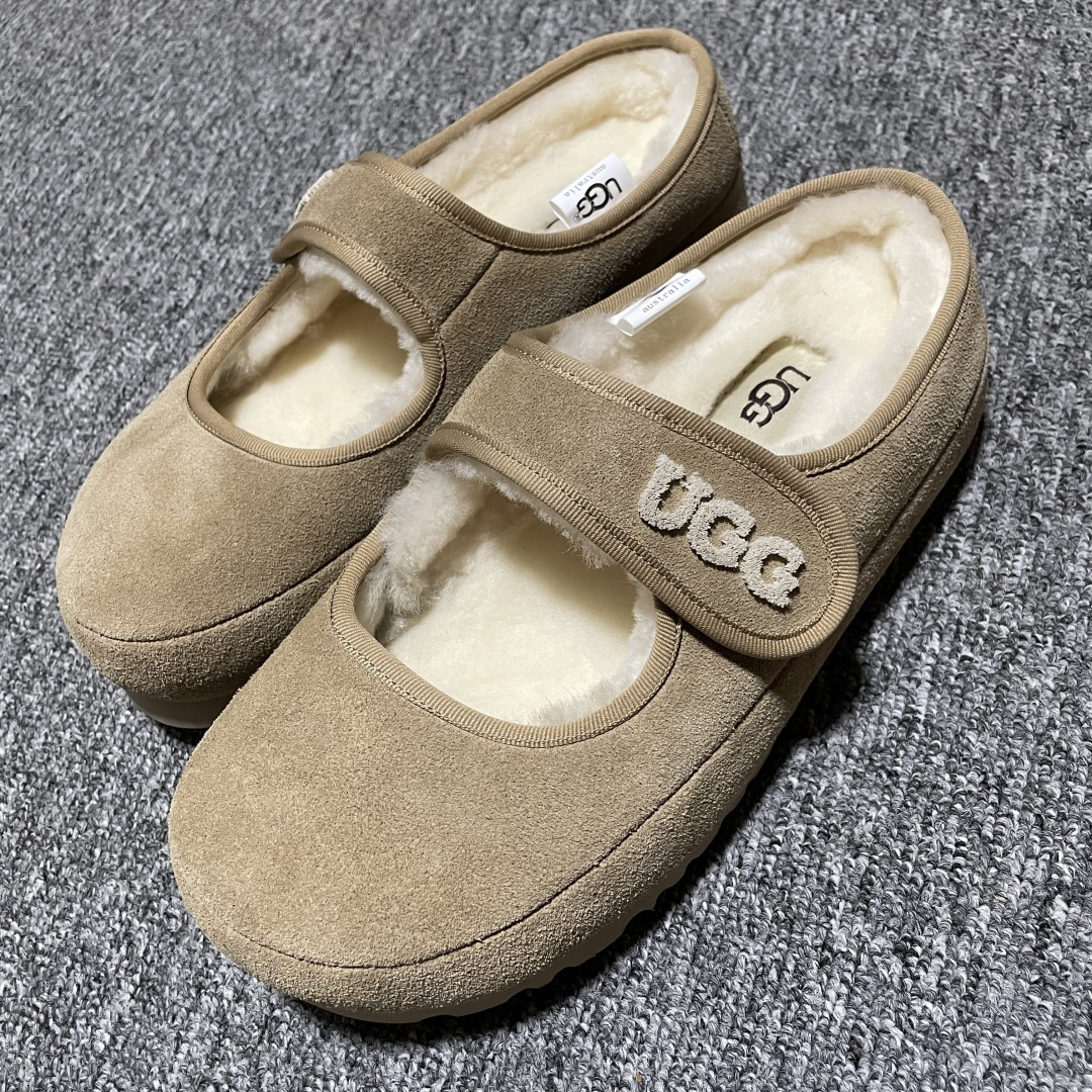 图片[4]-UGG 牙刷绣羊毛玛丽珍2.0版本 爆款回归 奶呼呼又软糯糯的冬日感 选它准没错 088-1 定制牛反绒搭配澳洲美利奴羊毛 内置增高水台隐形增高4厘米 质感超棒 穿脱很随意 尺码： 35 36 37 38 39 40-选品中心