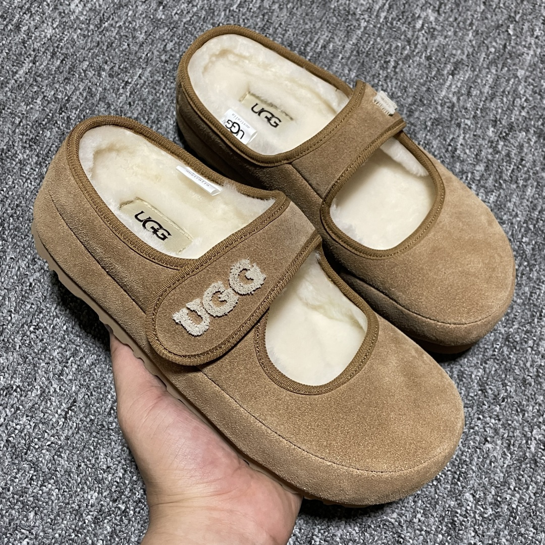 图片[6]-UGG 牙刷绣羊毛玛丽珍2.0版本 爆款回归 奶呼呼又软糯糯的冬日感 选它准没错 088-1 定制牛反绒搭配澳洲美利奴羊毛 内置增高水台隐形增高4厘米 质感超棒 穿脱很随意 尺码： 35 36 37 38 39 40-选品中心