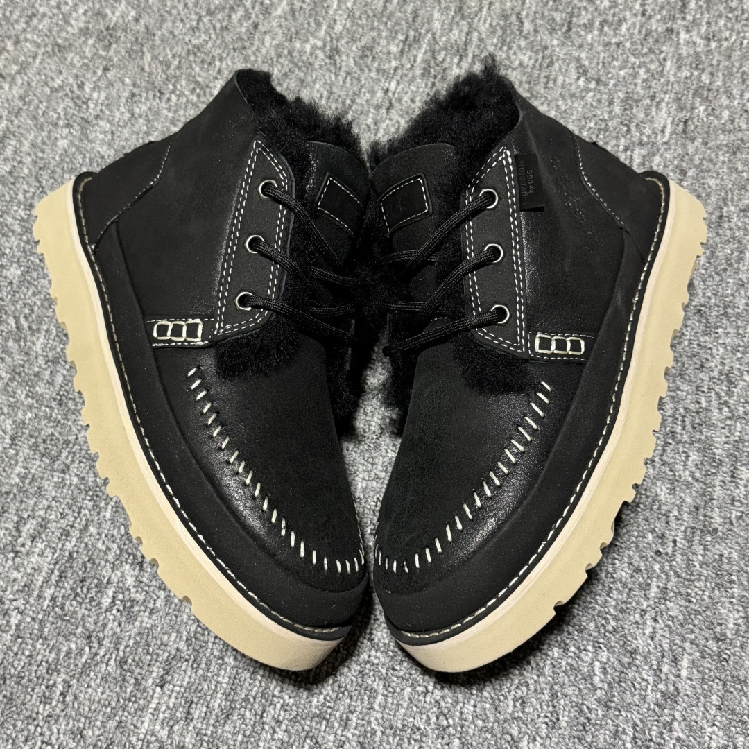 图片[3]-平台外贸专供 UGG Tasman Neumel 冬季男士雪地鞋 1144016 十年品牌制鞋代工厂生产线出品 注重每一处细节 隆丰A级真羊皮毛一体 完全遵循ZP工艺流程打造 尺码：39 40 41 42 43 44 45-选品中心