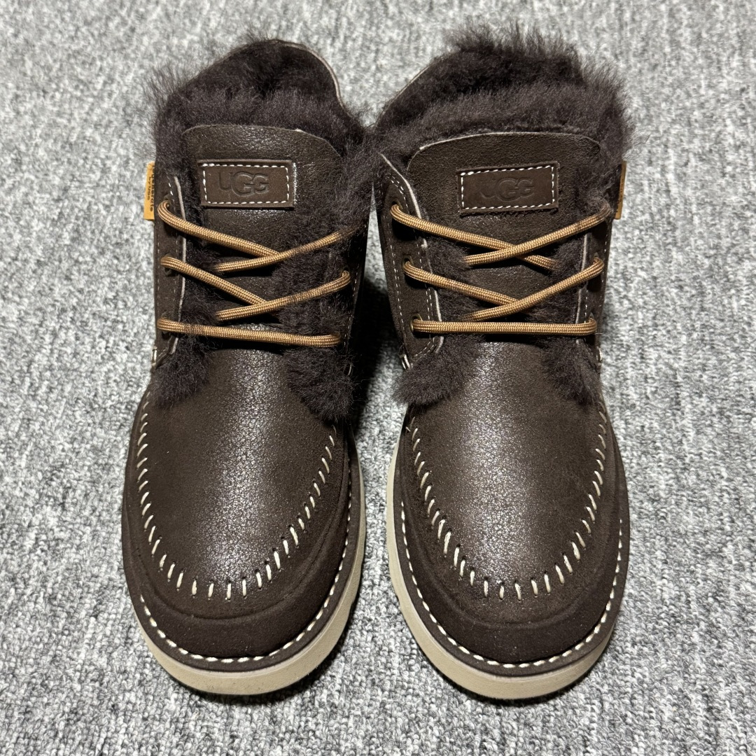 图片[7]-平台外贸专供 UGG Tasman Neumel 冬季男士雪地鞋 1144016 十年品牌制鞋代工厂生产线出品 注重每一处细节 隆丰A级真羊皮毛一体 完全遵循ZP工艺流程打造 尺码：39 40 41 42 43 44 45-选品中心