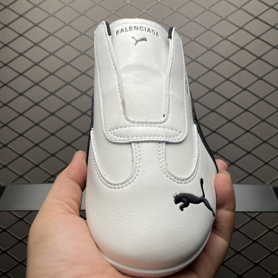 图片[9]-Balenciaga x Puma 彪马 Speedcat 巴黎世家联名款低帮休闲鞋 406515-02 尺码：35 36 37 38 39 40 41 42 43 44 45-选品中心