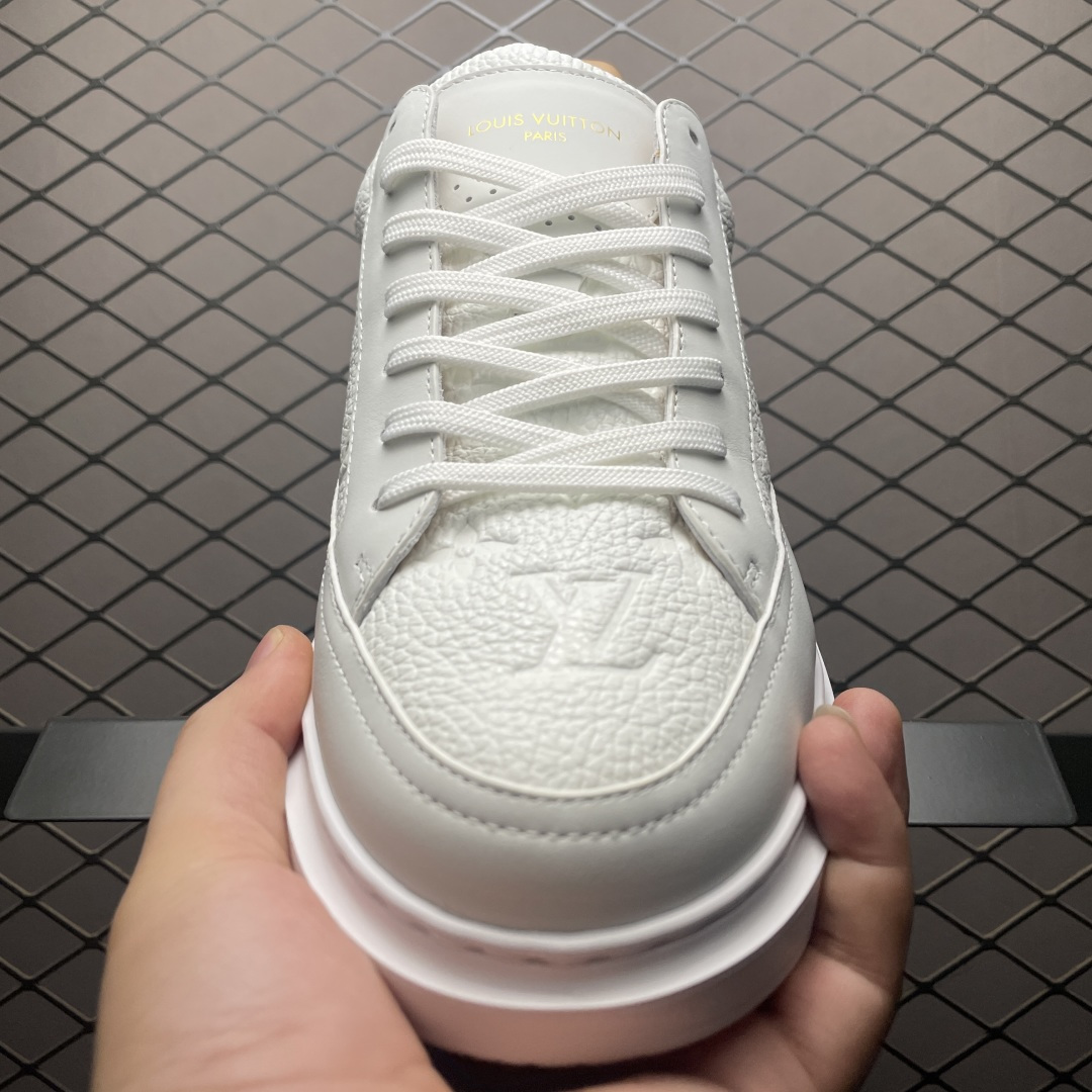 图片[9]-Louis Vuitton LV 路易威登 Beverly Hills 低帮休闲板鞋 海淘代购同渠道品质 高端零售 外贸充正专供 原版购入开发 ZP级全套包装 完美楦型 正确卡色 大底TPU 质感媲美原版 细节与原版一致 请注意区分市面通货材 尺码：38 39 40 41 42 43 44 45 46-选品中心