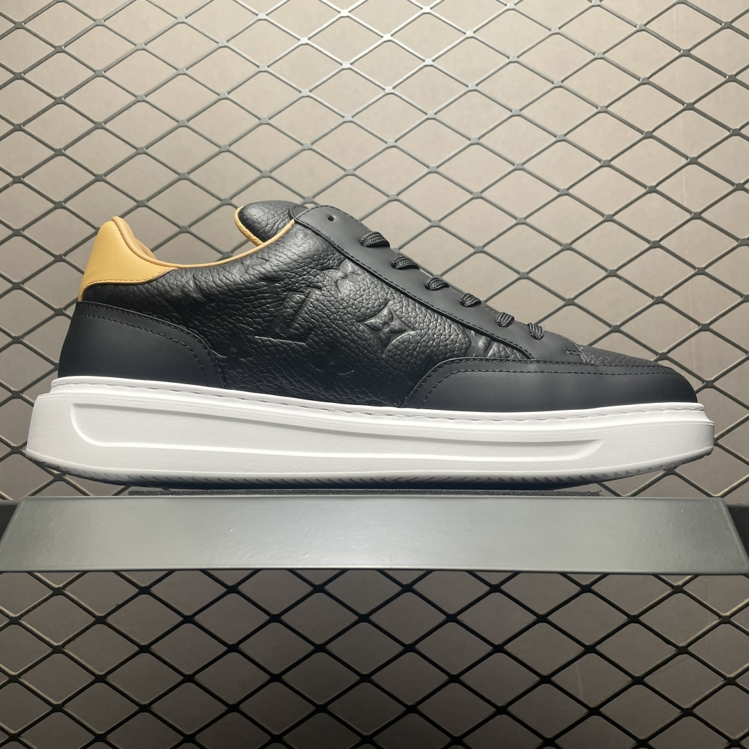 图片[3]-Louis Vuitton LV 路易威登 Beverly Hills 低帮休闲板鞋 海淘代购同渠道品质 高端零售 外贸充正专供 原版购入开发 ZP级全套包装 完美楦型 正确卡色 大底TPU 质感媲美原版 细节与原版一致 请注意区分市面通货材 尺码：38 39 40 41 42 43 44 45 46-选品中心