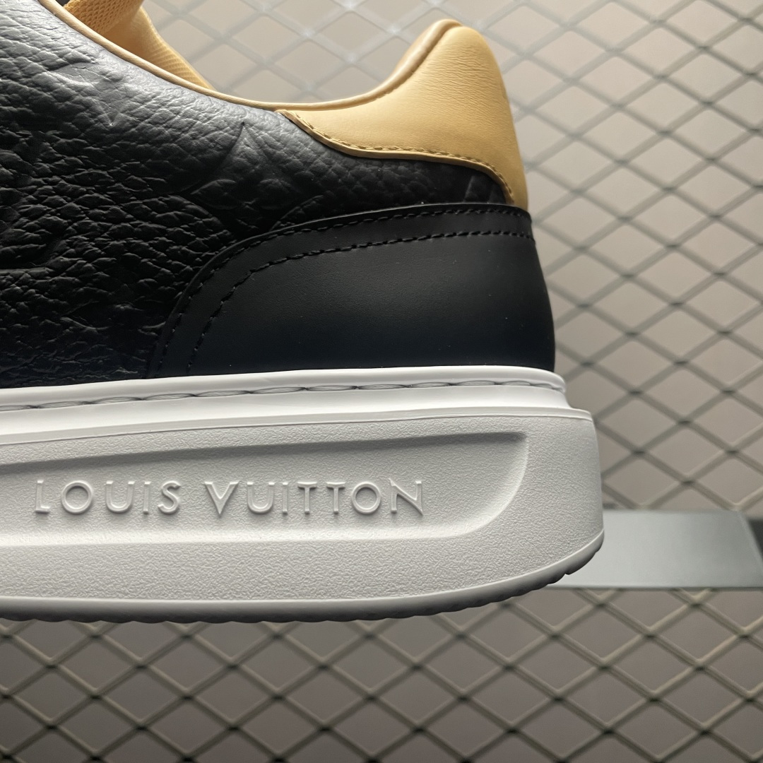 图片[4]-Louis Vuitton LV 路易威登 Beverly Hills 低帮休闲板鞋 海淘代购同渠道品质 高端零售 外贸充正专供 原版购入开发 ZP级全套包装 完美楦型 正确卡色 大底TPU 质感媲美原版 细节与原版一致 请注意区分市面通货材 尺码：38 39 40 41 42 43 44 45 46-选品中心