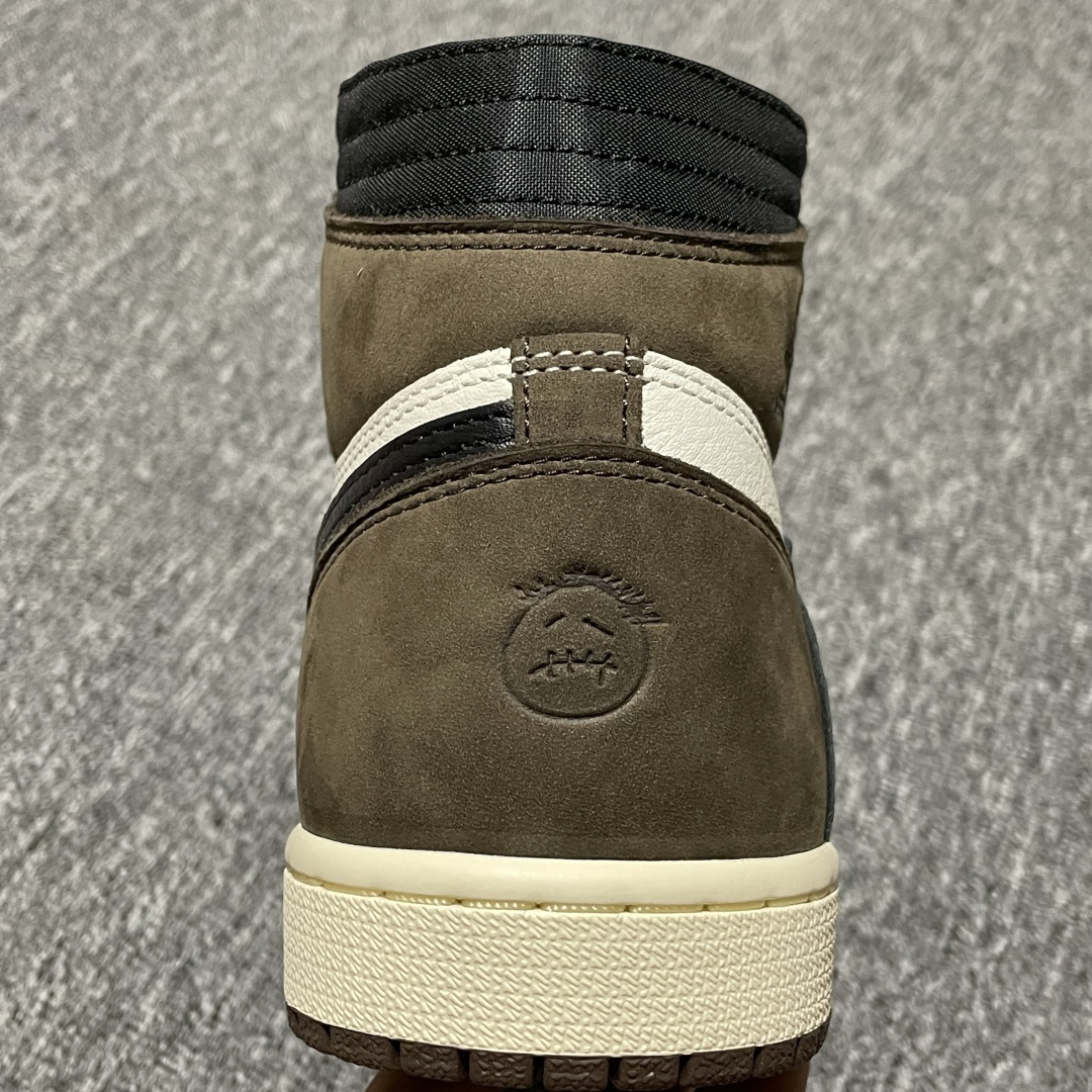 图片[9]-LJR纯原 Travis Scott x Air Jordan 1 High OG TS SP AJ1乔1 TS 联名倒钩 高帮文化篮球鞋 CD4487-100 原厂材料打造 顶级工艺 高端外贸平台 高端零售专供品质 尺码：40.5 41 42 42.5 43 44 44.5 45 46 47.5 48.5-选品中心