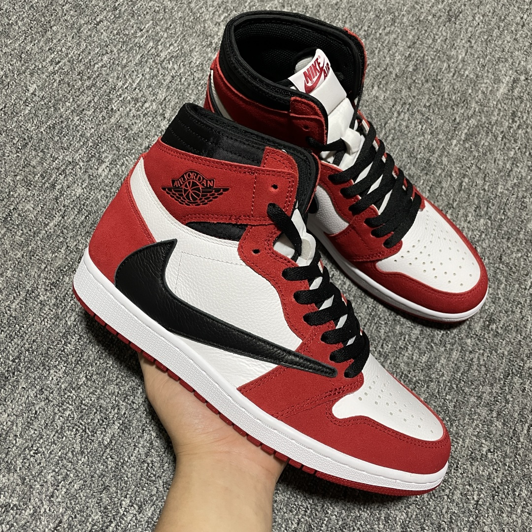 图片[6]-LJR纯原 Travis Scott x Air Jordan 1 High OG TS SP AJ1乔1 TS 联名倒钩 高帮文化篮球鞋 DH3227-601 定制支线新作 顶级工艺 高端外贸平台 高端零售专供品质 尺码：40.5 41 42 42.5 43 44 44.5 45 46 47.5 48.5-选品中心