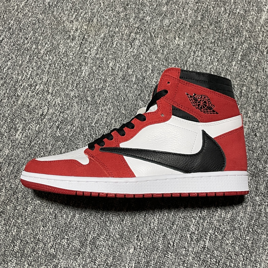 图片[5]-LJR纯原 Travis Scott x Air Jordan 1 High OG TS SP AJ1乔1 TS 联名倒钩 高帮文化篮球鞋 DH3227-601 定制支线新作 顶级工艺 高端外贸平台 高端零售专供品质 尺码：40.5 41 42 42.5 43 44 44.5 45 46 47.5 48.5-选品中心