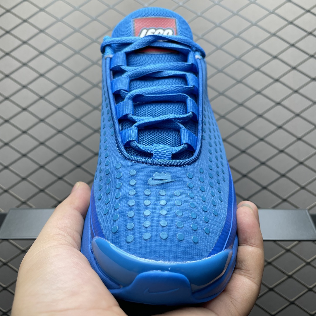 图片[9]-LEGO x NK Air Max Dn 乐高联名气垫跑鞋 FQ7860-102 全新鞋款在同侧采用了圆柱仓式的设计，不仅有防滑耐磨性功能，还搭配了周围一圈柔软的泡棉材质，提供全新的复合脚感八成还是泡棉脚感 尺码：36 37 38 39 40 41 42 43 44 45-选品中心