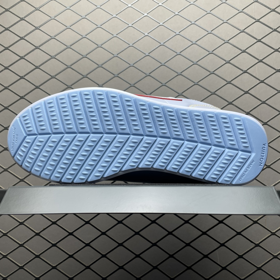 图片[5]-Nigo x Louis Vuitton 路易威登 LV Buttersoft 阿甘鞋 低帮休闲面包鞋 海淘代购同渠道品质 高端零售 外贸充正专供 原版购入开发 全鞋羊皮➕牛皮鞋面 ZP级全套包装 完美楦型 正确卡色 大底TPU 质感媲美原版 细节与原版一致 请注意区分市面通货材 尺码：36 37 38 39 40 41 42 43 44 45 46-选品中心