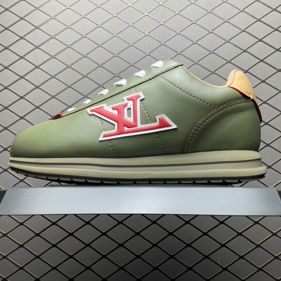 Nigo x Louis Vuitton 路易威登 LV Buttersoft 阿甘鞋 低帮休闲面包鞋 海淘代购同渠道品质 高端零售 外贸充正专供 原版购入开发 全鞋羊皮➕牛皮鞋面 ZP级全套包装 完美楦型 正确卡色 大底TPU 质感媲美原版 细节与原版一致 请注意区分市面通货材 尺码：36 37 38 39 40 41 42 43 44 45 46-选品中心