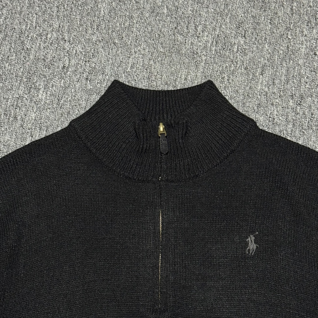 图片[2]-S# Ralph Lauren 拉夫劳伦 小马标半拉链毛衣 真正原版购回开发打版 高端零售专供 品质保证 100%放心出街 尺码：S M L XL-选品中心