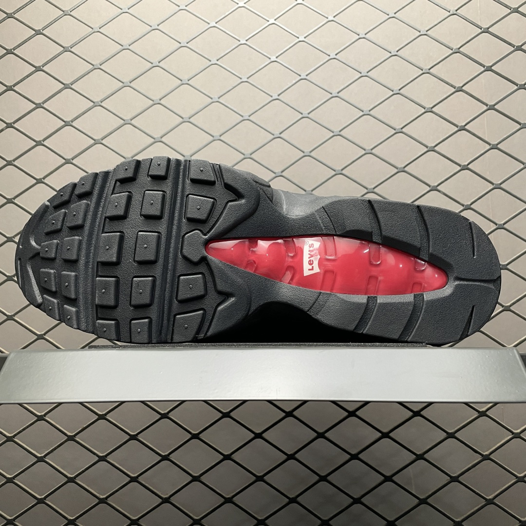 图片[5]-外贸跑量专供 Levi\’s x NK Air Max 95 李维斯联名款 低帮休闲运动鞋 HM4743-001 大厂出品 品质板正 性价比无敌 尺码：40 40.5 41 42 42.5 43 44 44.5 45 46 47.5-选品中心