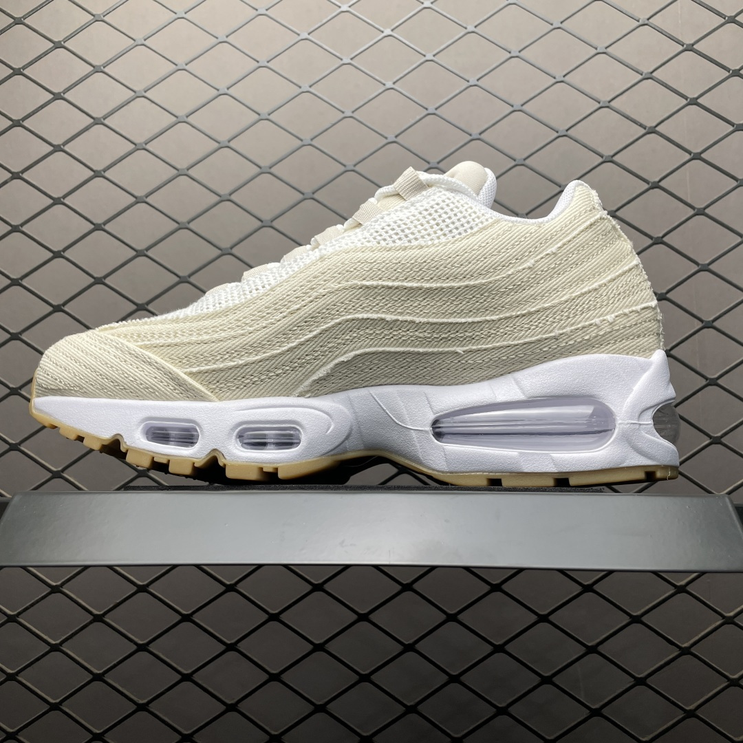 图片[4]-外贸跑量专供 Levi\’s x NK Air Max 95 李维斯联名款 低帮休闲运动鞋 HM4743-100 大厂出品 品质板正 性价比无敌 尺码：40 40.5 41 42 42.5 43 44 44.5 45 46 47.5-选品中心