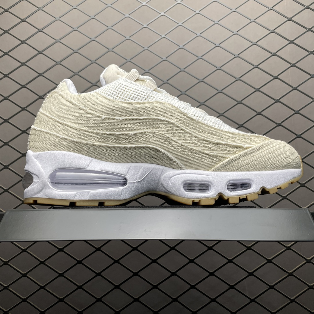 图片[3]-外贸跑量专供 Levi\’s x NK Air Max 95 李维斯联名款 低帮休闲运动鞋 HM4743-100 大厂出品 品质板正 性价比无敌 尺码：40 40.5 41 42 42.5 43 44 44.5 45 46 47.5-选品中心