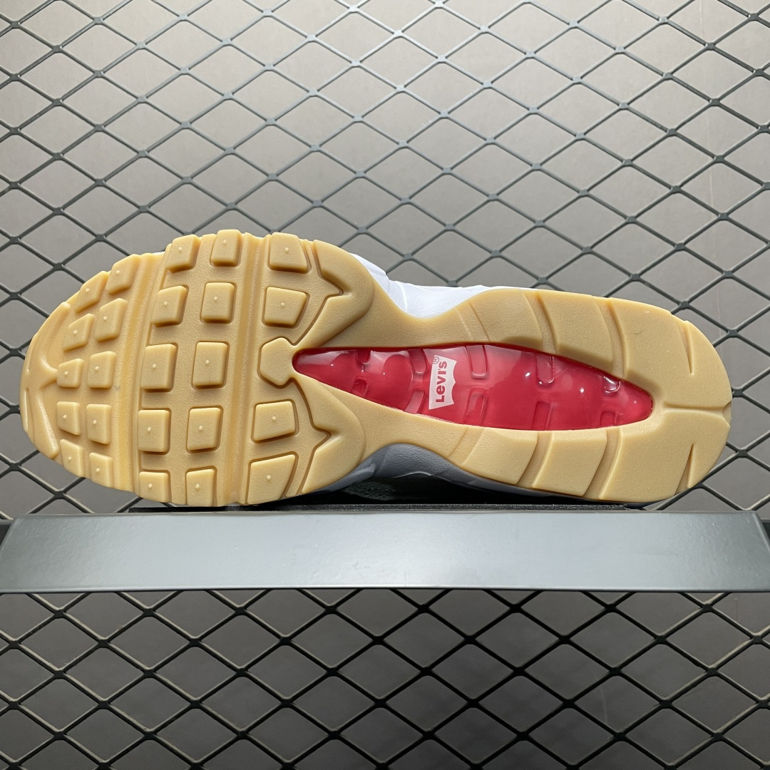 图片[5]-外贸跑量专供 Levi\’s x NK Air Max 95 李维斯联名款 低帮休闲运动鞋 HM4743-100 大厂出品 品质板正 性价比无敌 尺码：40 40.5 41 42 42.5 43 44 44.5 45 46 47.5-选品中心