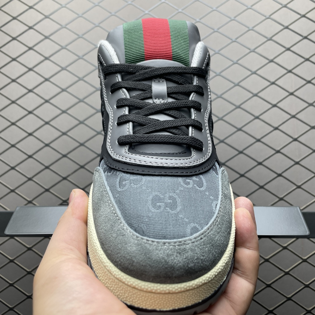 图片[9]-海淘专供 Gucci 古驰 RE-Web 春夏新款 复古休闲板鞋 海淘代购专供品质 正确楦型 配件齐全 进口皮料/原版羊皮内里 匠心打造 其用料及细节已争取最大限度还原公司正品 实拍如图 所见即所得 谨防混卖 尺码：39 40 41 42 43 44 45-选品中心