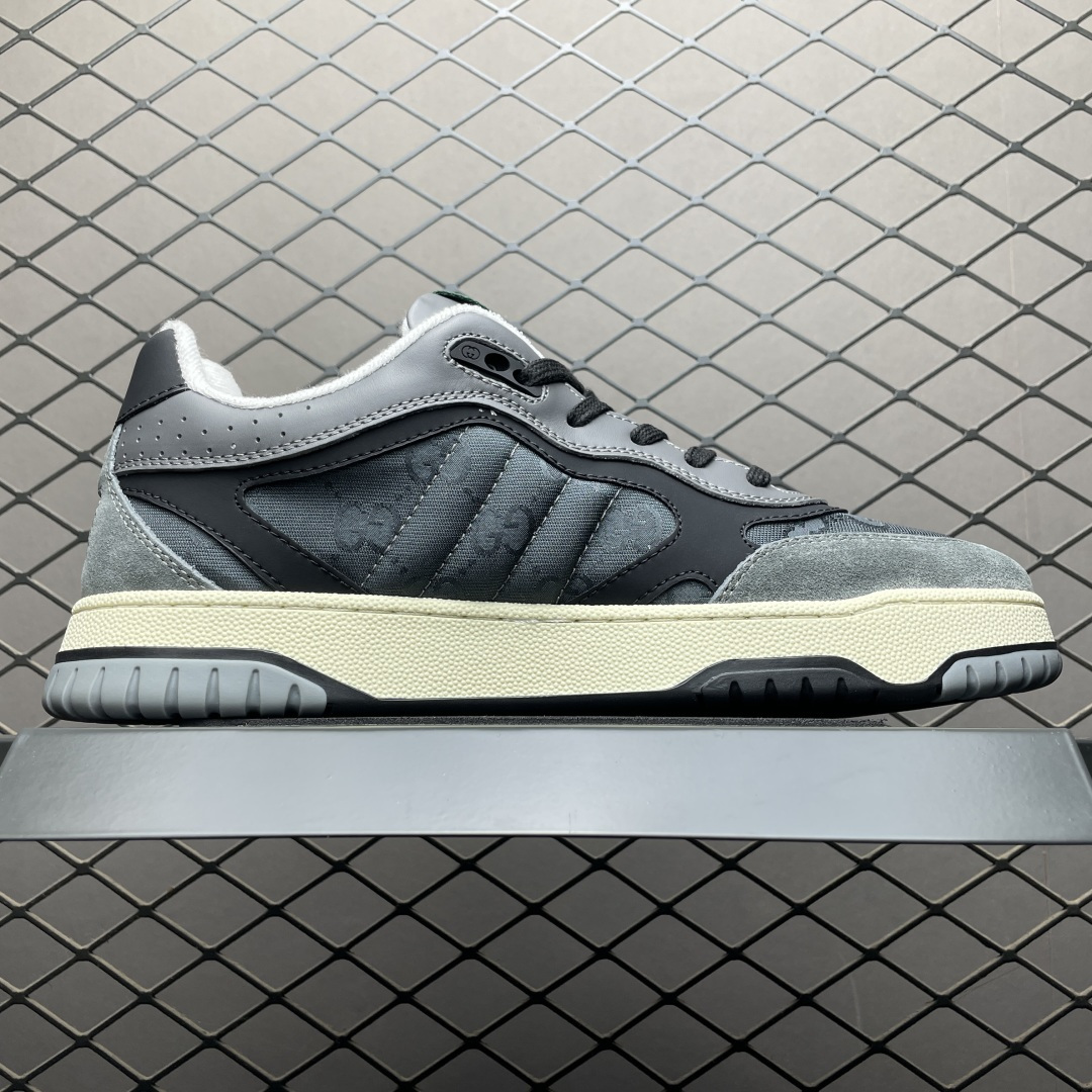 图片[3]-海淘专供 Gucci 古驰 RE-Web 春夏新款 复古休闲板鞋 海淘代购专供品质 正确楦型 配件齐全 进口皮料/原版羊皮内里 匠心打造 其用料及细节已争取最大限度还原公司正品 实拍如图 所见即所得 谨防混卖 尺码：39 40 41 42 43 44 45-选品中心