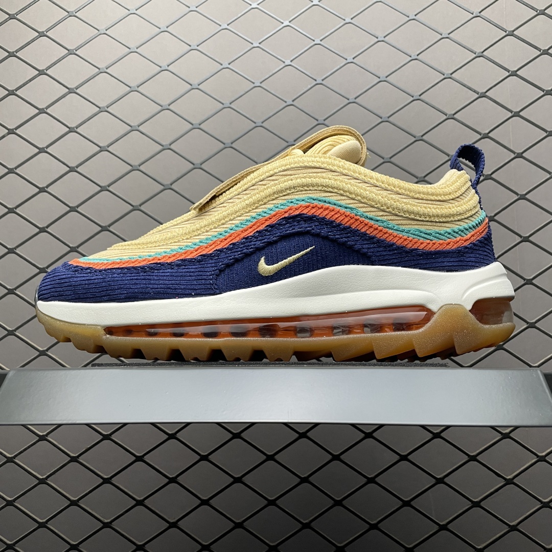 福利特价🔥 NK Air Max 97 高尔夫系列 子弹全掌气垫复古运动鞋 以下配色特价清仓 高端零售外
