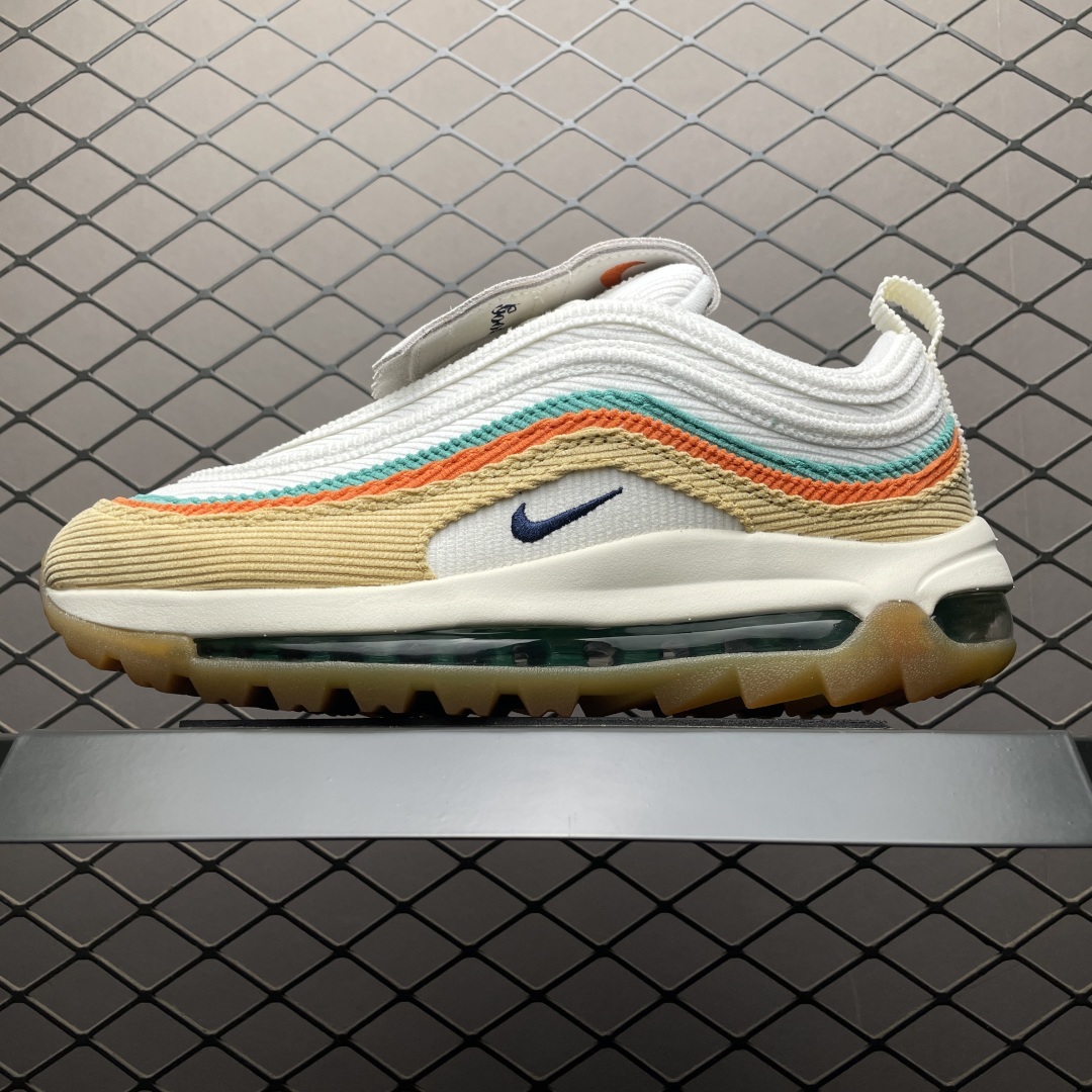 福利特价🔥 NK Air Max 97 高尔夫系列 子弹全掌气垫复古运动鞋 以下配色特价清仓 高端零售外