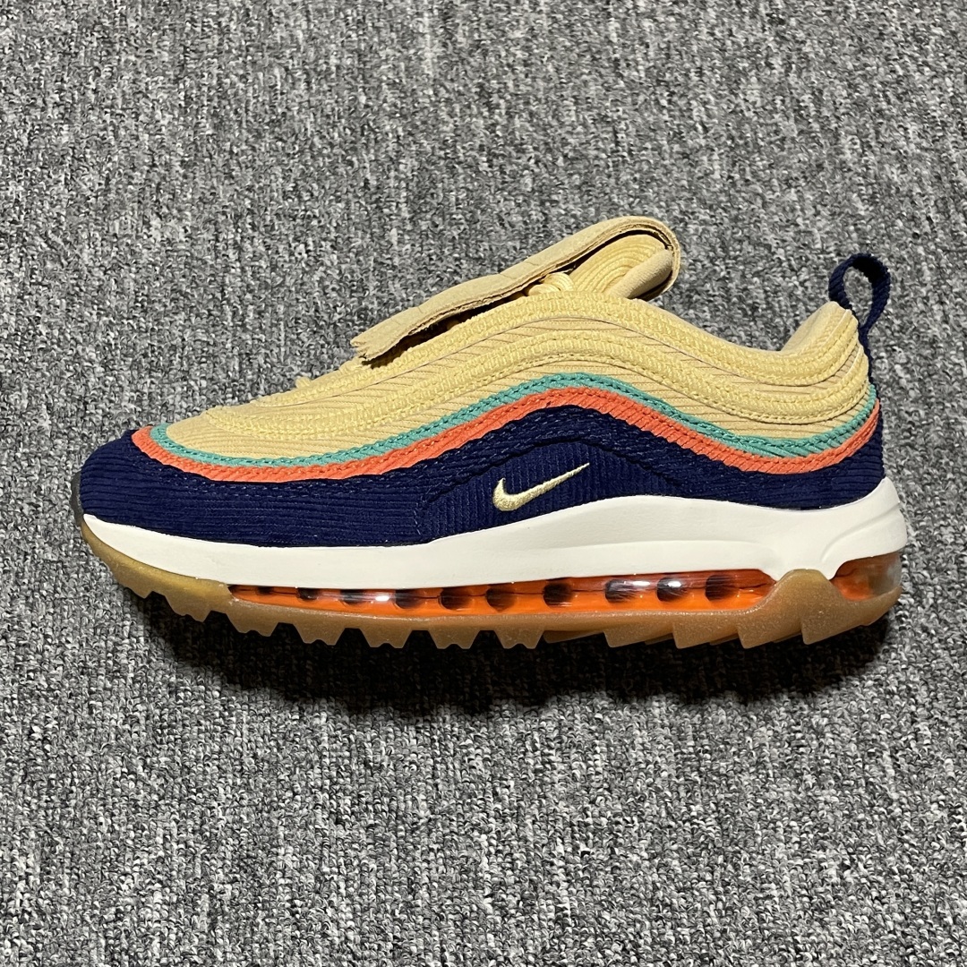 福利特价🔥 NK Air Max 97 高尔夫系列 子弹全掌气垫复古运动鞋 以下配色特价清仓 高端零售外
