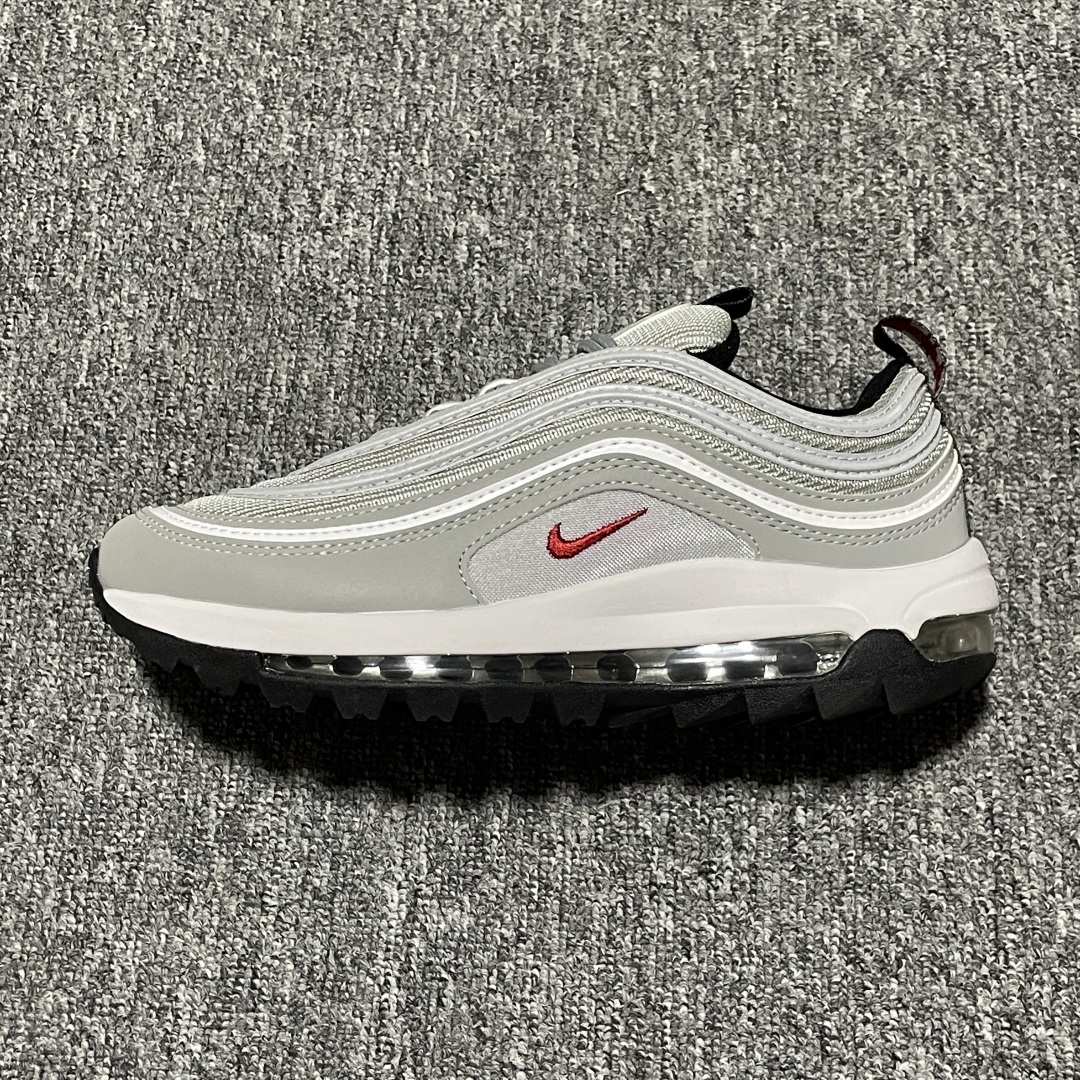 福利特价🔥 NK Air Max 97 高尔夫系列 子弹全掌气垫复古运动鞋 以下配色特价清仓 高端零售外