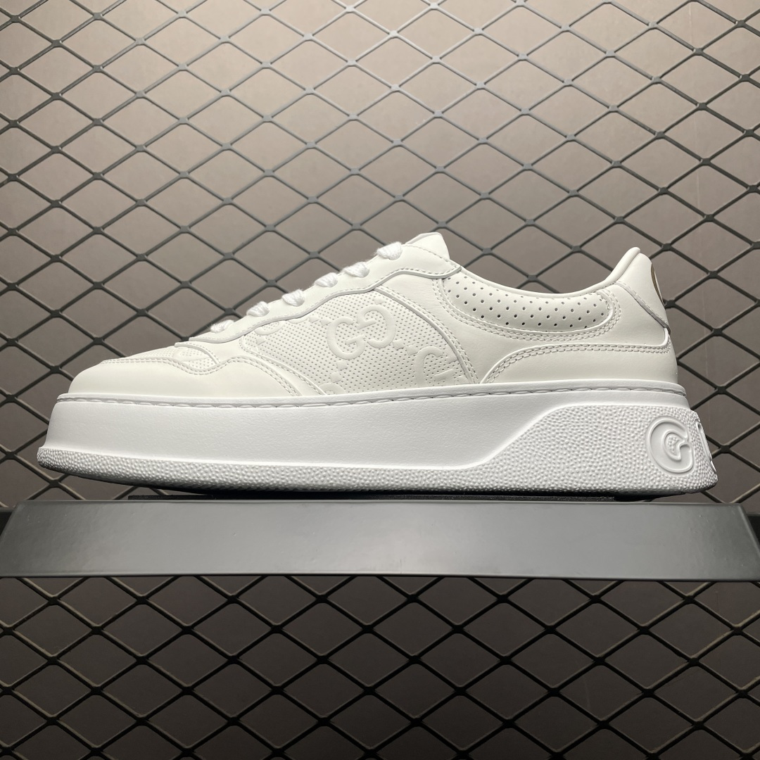 纯原 Gucci 古驰 Chunky 饼干鞋 全新订单出货 购入原版开发 平台高端零售 海外充Z专供品质 皮料、面料按原鞋标准定制 独立磨具，区别市面流通版本，配全新专柜包装，出厂即经过严格QC质检，细节、品控到位 完全遵循原版工艺打造 尺码：35 36 37 38 39 40 41 42 43 44 45-选品中心