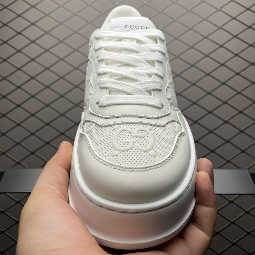 图片[9]-纯原 Gucci 古驰 Chunky 饼干鞋 全新订单出货 购入原版开发 平台高端零售 海外充Z专供品质 皮料、面料按原鞋标准定制 独立磨具，区别市面流通版本，配全新专柜包装，出厂即经过严格QC质检，细节、品控到位 完全遵循原版工艺打造 尺码：35 36 37 38 39 40 41 42 43 44 45-选品中心