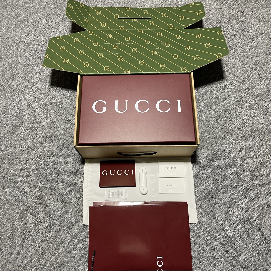图片[8]-纯原 Gucci 古驰 Chunky 饼干鞋 全新订单出货 购入原版开发 平台高端零售 海外充Z专供品质 皮料、面料按原鞋标准定制 独立磨具，区别市面流通版本，配全新专柜包装，出厂即经过严格QC质检，细节、品控到位 完全遵循原版工艺打造 尺码：35 36 37 38 39 40 41 42 43 44 45-选品中心