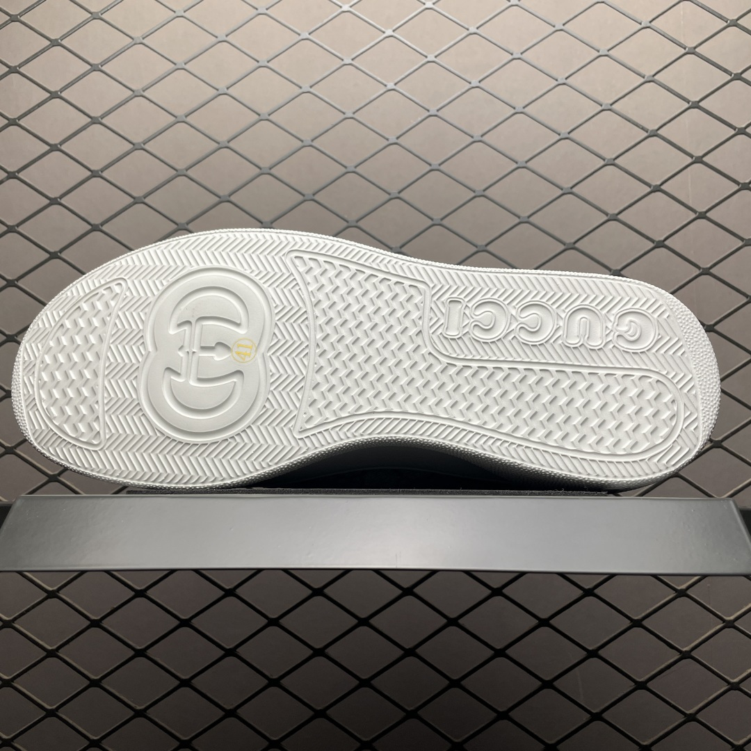 图片[5]-纯原 Gucci 古驰 Chunky 饼干鞋 全新订单出货 购入原版开发 平台高端零售 海外充Z专供品质 皮料、面料按原鞋标准定制 独立磨具，区别市面流通版本，配全新专柜包装，出厂即经过严格QC质检，细节、品控到位 完全遵循原版工艺打造 尺码：40 41 42 43 44 45-选品中心