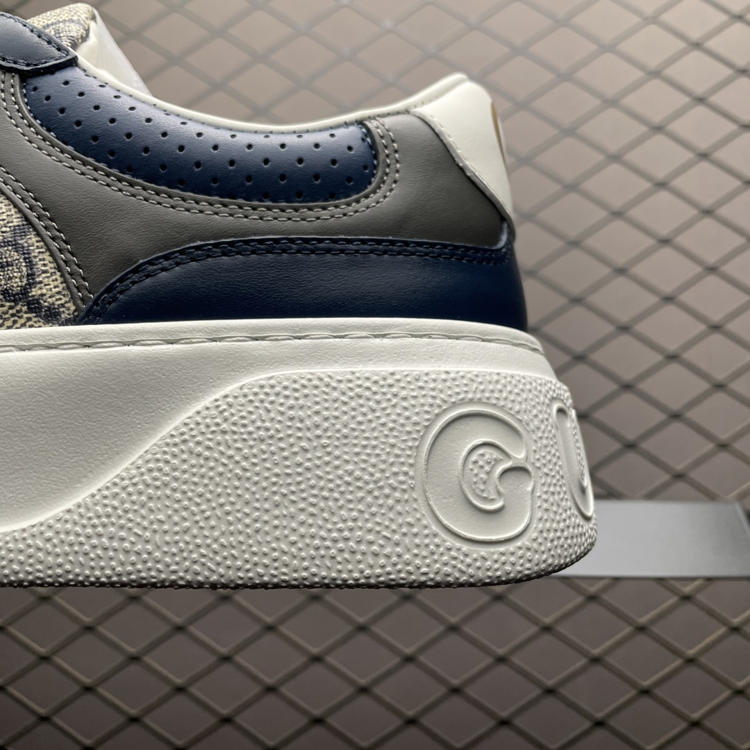 图片[4]-纯原 Gucci 古驰 Chunky 饼干鞋 全新订单出货 购入原版开发 平台高端零售 海外充Z专供品质 皮料、面料按原鞋标准定制 独立磨具，区别市面流通版本，配全新专柜包装，出厂即经过严格QC质检，细节、品控到位 完全遵循原版工艺打造 尺码：40 41 42 43 44 45-选品中心