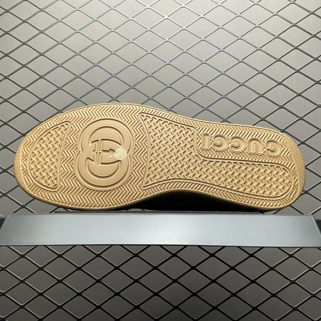 图片[5]-纯原 Gucci 古驰 Chunky 饼干鞋 全新订单出货 购入原版开发 平台高端零售 海外充Z专供品质 皮料、面料按原鞋标准定制 独立磨具，区别市面流通版本，配全新专柜包装，出厂即经过严格QC质检，细节、品控到位 完全遵循原版工艺打造 尺码：35 36 37 38 39 40 41 42 43 44 45-选品中心