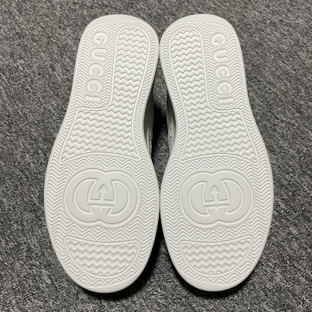 图片[3]-纯原 Gucci 古驰 Chunky 饼干鞋 全新订单出货 购入原版开发 平台高端零售 海外充Z专供品质 皮料、面料按原鞋标准定制 独立磨具，区别市面流通版本，配全新专柜包装，出厂即经过严格QC质检，细节、品控到位 完全遵循原版工艺打造 尺码：35 36 37 38 39 40 41 42 43 44 45-选品中心