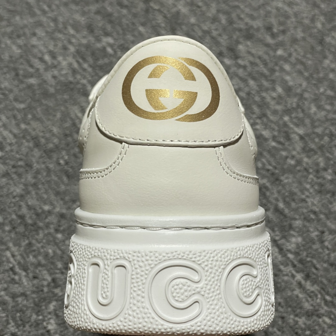 图片[9]-纯原 Gucci 古驰 Chunky 饼干鞋 全新订单出货 购入原版开发 平台高端零售 海外充Z专供品质 皮料、面料按原鞋标准定制 独立磨具，区别市面流通版本，配全新专柜包装，出厂即经过严格QC质检，细节、品控到位 完全遵循原版工艺打造 尺码：35 36 37 38 39 40 41 42 43 44 45-选品中心