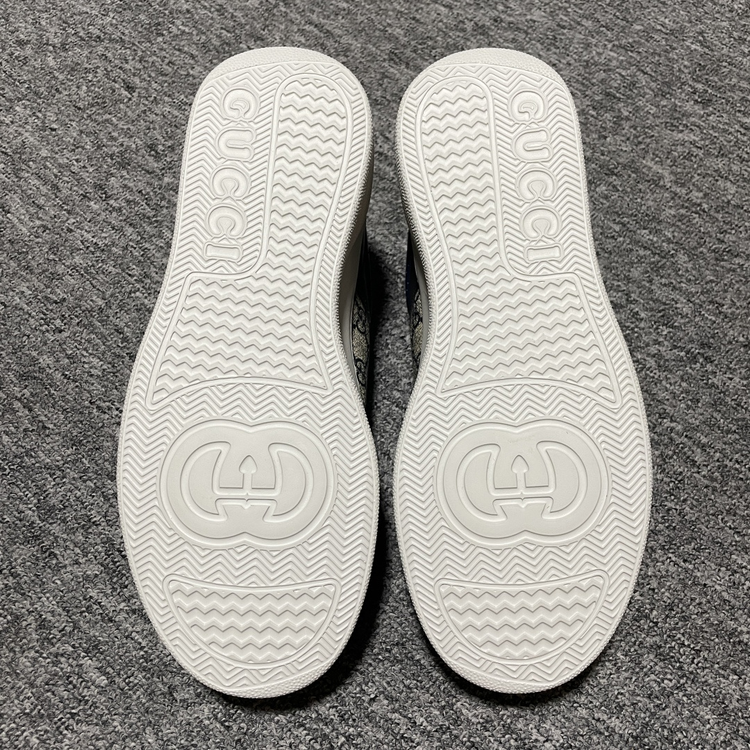 图片[3]-纯原 Gucci 古驰 Chunky 饼干鞋 全新订单出货 购入原版开发 平台高端零售 海外充Z专供品质 皮料、面料按原鞋标准定制 独立磨具，区别市面流通版本，配全新专柜包装，出厂即经过严格QC质检，细节、品控到位 完全遵循原版工艺打造 尺码：40 41 42 43 44 45-选品中心