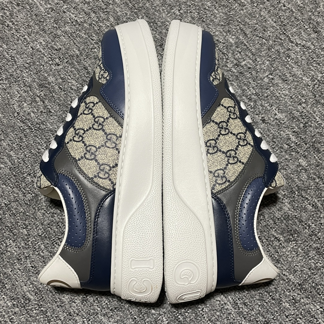 图片[2]-纯原 Gucci 古驰 Chunky 饼干鞋 全新订单出货 购入原版开发 平台高端零售 海外充Z专供品质 皮料、面料按原鞋标准定制 独立磨具，区别市面流通版本，配全新专柜包装，出厂即经过严格QC质检，细节、品控到位 完全遵循原版工艺打造 尺码：40 41 42 43 44 45-选品中心