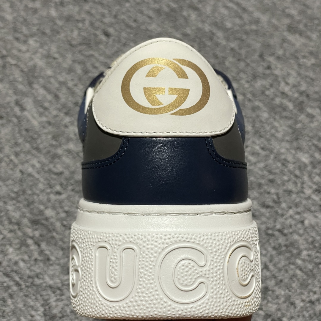 图片[10]-纯原 Gucci 古驰 Chunky 饼干鞋 全新订单出货 购入原版开发 平台高端零售 海外充Z专供品质 皮料、面料按原鞋标准定制 独立磨具，区别市面流通版本，配全新专柜包装，出厂即经过严格QC质检，细节、品控到位 完全遵循原版工艺打造 尺码：40 41 42 43 44 45-选品中心