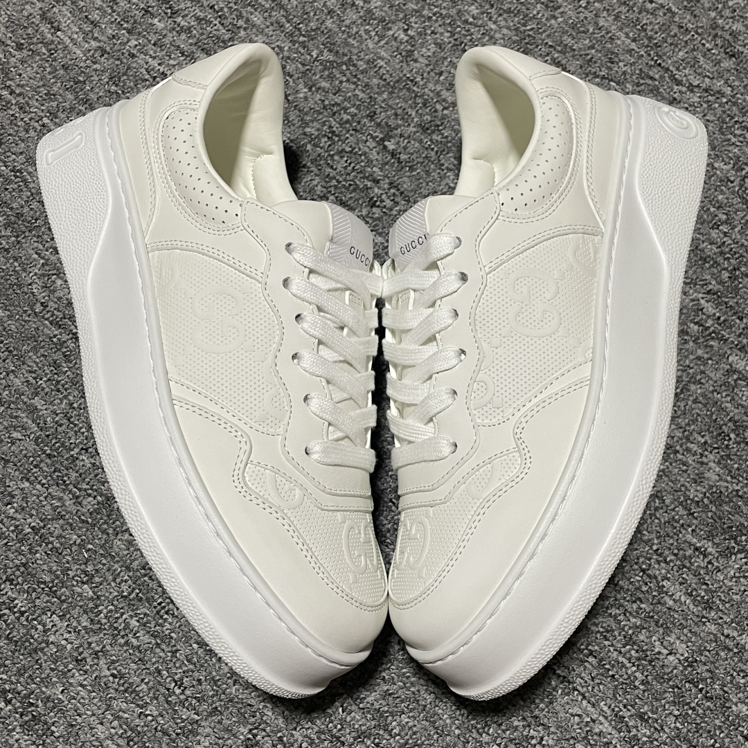 图片[11]-纯原 Gucci 古驰 Chunky 饼干鞋 全新订单出货 购入原版开发 平台高端零售 海外充Z专供品质 皮料、面料按原鞋标准定制 独立磨具，区别市面流通版本，配全新专柜包装，出厂即经过严格QC质检，细节、品控到位 完全遵循原版工艺打造 尺码：35 36 37 38 39 40 41 42 43 44 45-选品中心