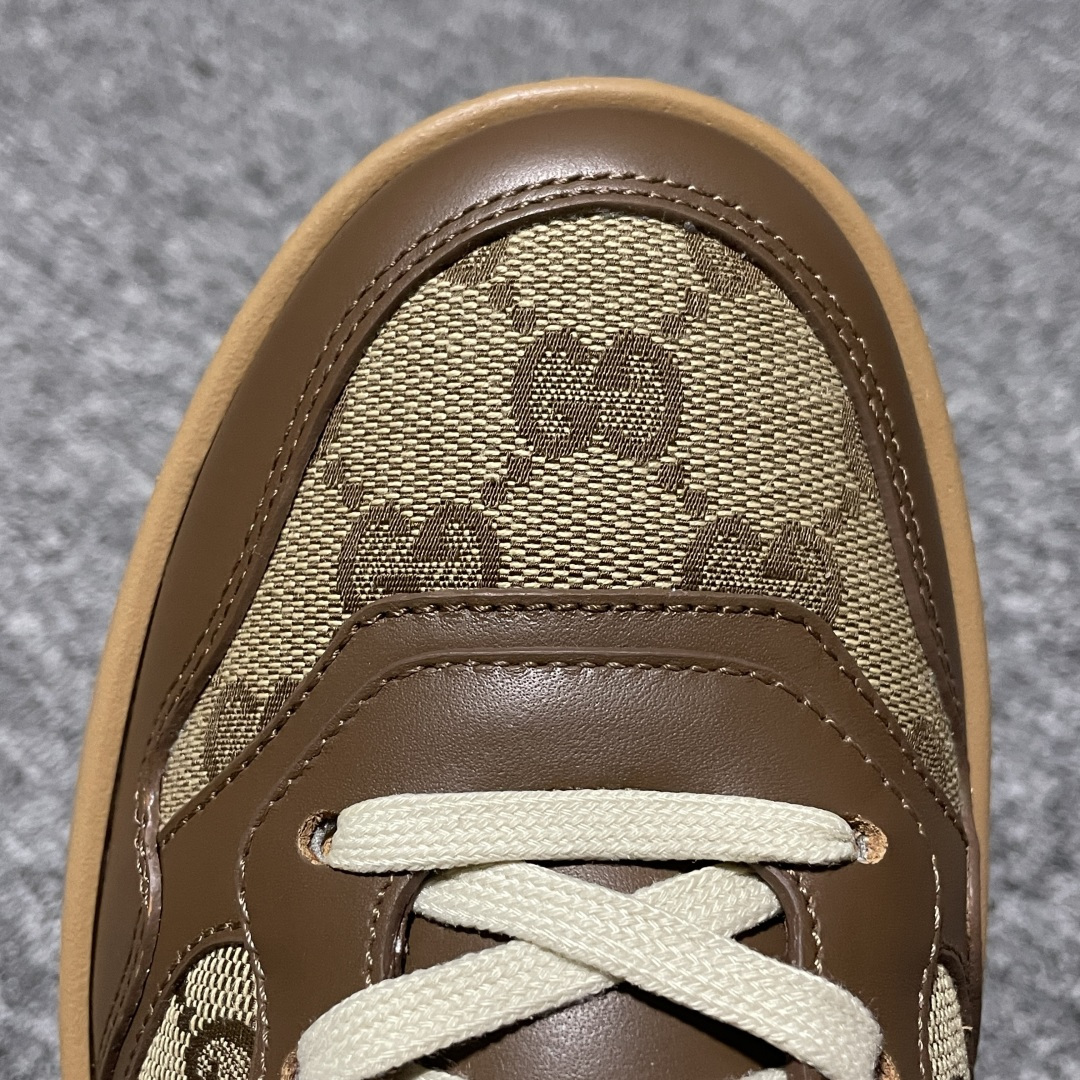 图片[7]-纯原 Gucci 古驰 Chunky 饼干鞋 全新订单出货 购入原版开发 平台高端零售 海外充Z专供品质 皮料、面料按原鞋标准定制 独立磨具，区别市面流通版本，配全新专柜包装，出厂即经过严格QC质检，细节、品控到位 完全遵循原版工艺打造 尺码：35 36 37 38 39 40 41 42 43 44 45-选品中心