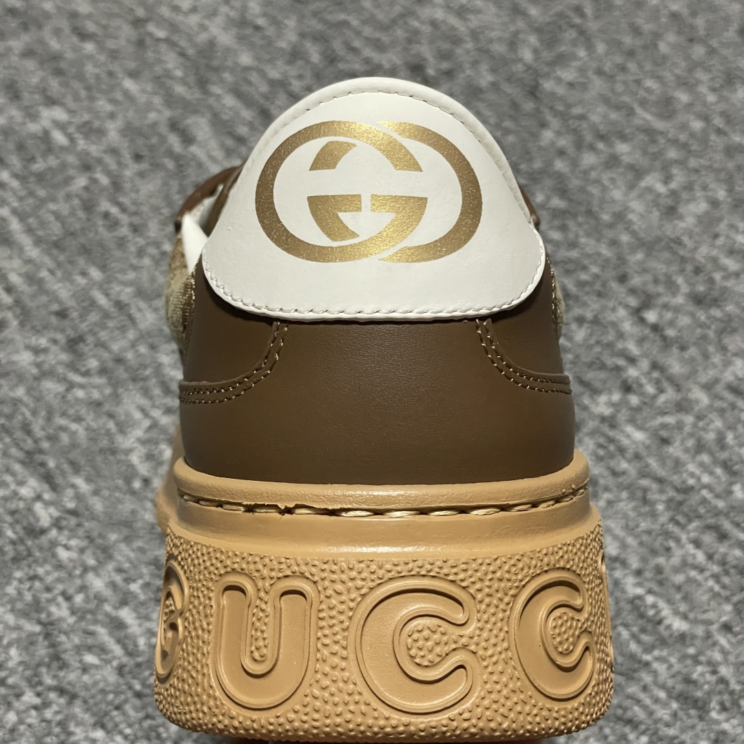 图片[9]-纯原 Gucci 古驰 Chunky 饼干鞋 全新订单出货 购入原版开发 平台高端零售 海外充Z专供品质 皮料、面料按原鞋标准定制 独立磨具，区别市面流通版本，配全新专柜包装，出厂即经过严格QC质检，细节、品控到位 完全遵循原版工艺打造 尺码：35 36 37 38 39 40 41 42 43 44 45-选品中心