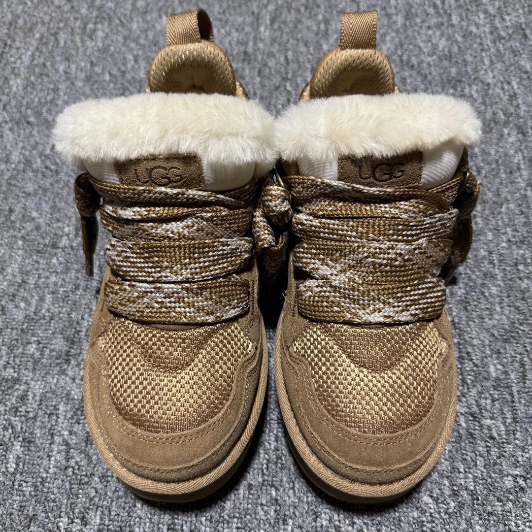 平台外贸专供 UGG 梅尔 女款雪地靴 1144032 十年品牌制鞋代工厂生产线出品 注重每一处细节 隆丰A级真羊皮毛一体 完全遵循ZP工艺流程打造 尺码：35 36 37 38 39 40-选品中心