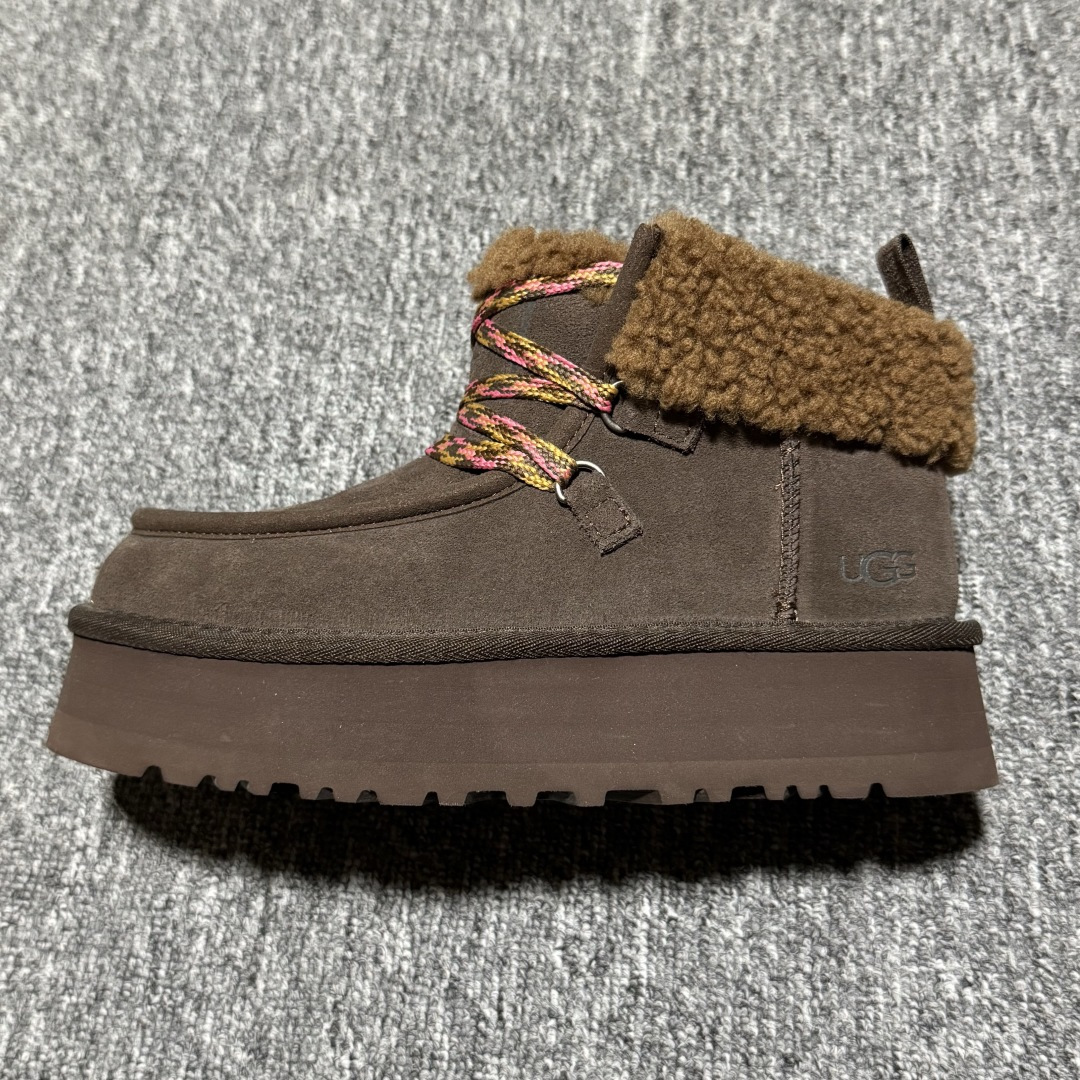图片[7]-平台外贸专供 UGG 女款雪地靴 1143954 十年品牌制鞋代工厂生产线出品 注重每一处细节 隆丰A级真羊皮毛一体 完全遵循ZP工艺流程打造 尺码：35 36 37 38 39 40-选品中心
