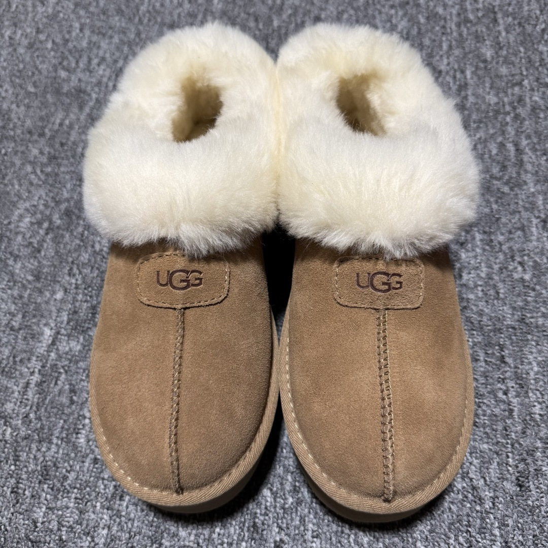 平台外贸专供 UGG 女款雪地靴 1134810 厚底 十年品牌制鞋代工厂生产线出品 注重每一处细节 隆丰A级真羊皮毛一体 完全遵循ZP工艺流程打造 尺码：35 36 37 38 39 40-选品中心